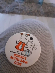 Banco de botellas Bungos insignia vintage - Imagen 1 de 2