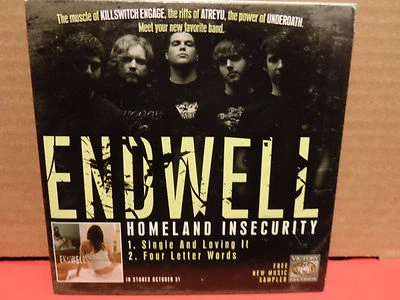 Endwell / Four Letter Lie / On The Last Day PROMO CD Sampler  VG Condition - Image 1 of 2