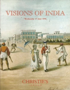 CHRISTIE’S VISIONS of INDIA Daniell Calcutta Bombay Photographs Catalog 1998  - Picture 1 of 1