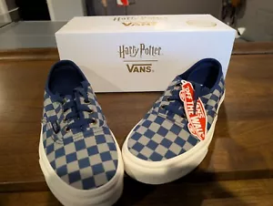 Vans x Harry Potter Authentic Ravenclaw Checker Sneakers Universal - NEW - Picture 1 of 7