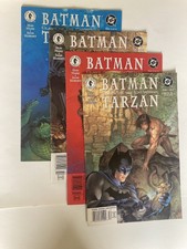 BATMAN TARZAN Claws of the Catwoman 1999 Complete Parts 1-4 EXCELLENT CONDITION
