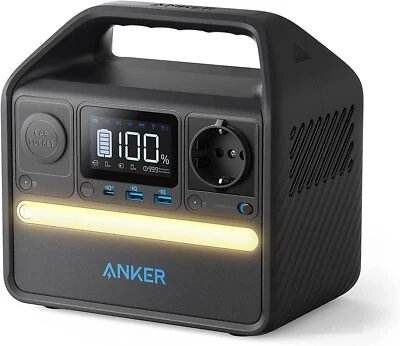 Anker 521 Powerhouse Ladestation Kompakter Stromgenerator 256Wh 200W 5-Port - Bild 1 von 4