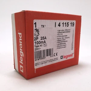 Legrand 411519 Circuit Breaker FI-Schutzschalter New NFP Sealed - Bild 1 von 2