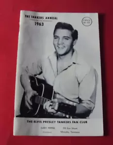 TANKERS ANNUAL - 1963 - ELVIS PRESLEY BOOKLET - UNUSUAL PHOTOS - GARY PEPPER - Picture 1 of 7