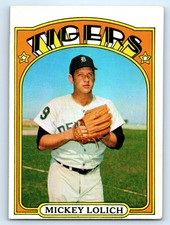1972 Topps #450 Mickey Lolich   Detroit Tigers
