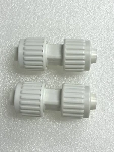 2 Qty. Flair-It RV Water Line Coupler, 1/2"p x 1/2"p~RV Marine Mobile Home 06840 - Picture 1 of 1