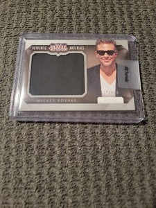 2015 Panini Americans Mickey Rourke 017/499 Authpatch Material 