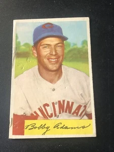 1954 Bowman Bobby Adams #108 Rough - Picture 1 of 2