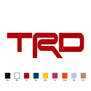 TRD Decal Vinyl Stickers for Toyota Cars Trucks Tacoma Tundra Any Size & Color - Picture 1 of 13