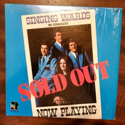 The Singing Wards In Concert: Sold Out (LP, Rainbow Sound) Christian Irving TX Foto 1 de 4