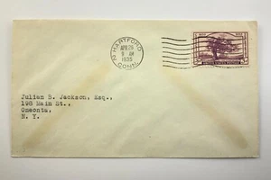 Hartford Connecticut 1635 1935 The Charter Oak 3 United States Postage EE327 - Picture 1 of 6