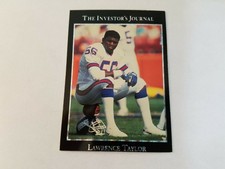 Lawrence Taylor New York Giants Investor's Journal 1993 Silver #3