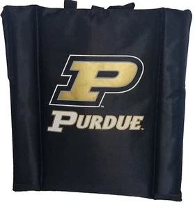 Purdue Portable Fold Up Stadium Chair Cushion Seat Handles Adjustable Logo Brand - Picture 1 of 5