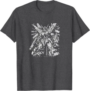 1980s Retro Anime Exploded Mecha Distressed Robot Design T-Shirt *NEW* 10 colors - Picture 1 of 12