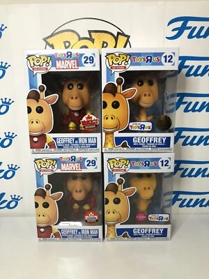 Funko Pop Toyrus Geoffrey Ad Icons Flocked Golden Ticket Sealed Fan Expo Canada Foto 1 de 4