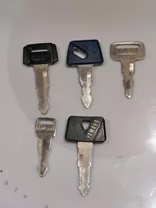 Yamaha motorcycle and ATV key with A B C D E F prefix - Picture 1 of 1