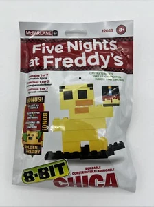 McFarlane Five Nights at Freddy's 8-Bit Buildable Figure Chica NEW IN PACKAGE - Picture 1 of 2