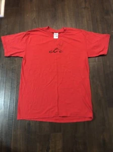 Mens Orange County Choppers OCC T-Shirt Medium Red Sword Cross Graphic Tee - Picture 1 of 3