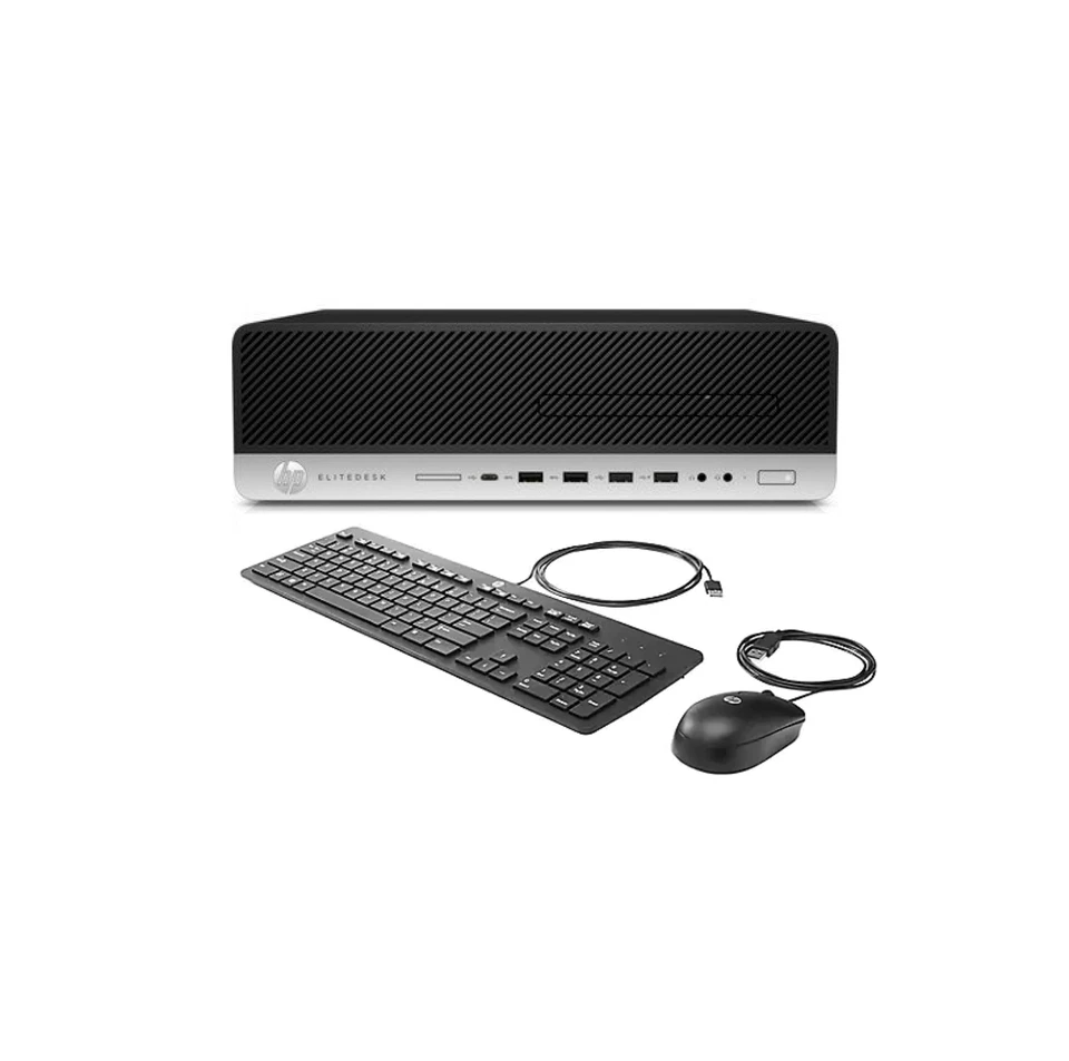 HP Business EliteDesk 800 G3, Windows 11 Pro, Intel i5 6500, 8GB, 256GB+1TB, DVD - Image 1 of 1