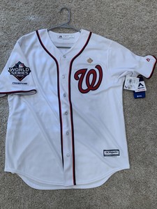 max scherzer world series jersey