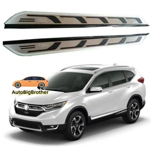 Fixed Running Boards Side Steps Pedal Nerf Bar Fits for Honda CRV CR-V 2017-2022 - Picture 1 of 6