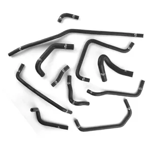 fit Mazda Mx5 1.8 MK2 NB Miata MX-5 1999-2004 Coolant Breather Hoses set BLACK - Picture 1 of 9