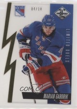2012-13 Panini Limited Limited Duels Gold /10 Marian Gaborik #LD-6B
