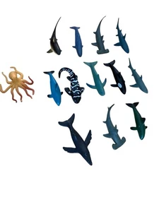 Lote de juguetes miniatura de animales marinos perfectos para bolsas de regalos - Imagen 1 de 8