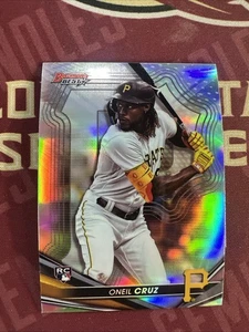 2022 Bowmans Best Oneil Cruz RC Rookie Refractor #36 Pirates - Picture 1 of 2