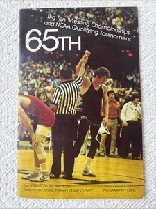 1979 Big Ten Wrestling Championship Program! - Bild 1 von 13