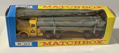 1967 Lesney Matchbox King Size K-10 Pipe Truck in Box - Image 1 of 4