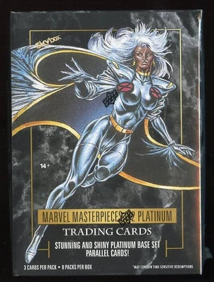 2024 Upper Deck Skybox Marvel Masterpieces '92 Platinum Blaster Box - 8 packs - Image 1 of 2