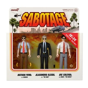 Super7 BEASTIE BOYS Sabotage Actionfigur 3er Set ReAction NEU mit Poster MIB - Bild 1 von 8