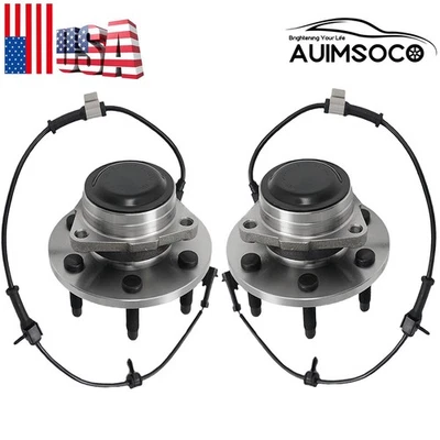 PAIR Front Wheel Bearing Hub Assembly For 2002 2003 2004 2005 GMC Savana 2500 - Изображение 1 из 4