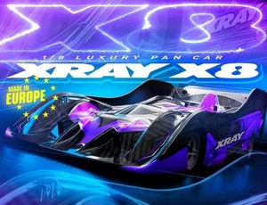 XRAY X8'26 - 1/8 ELECTRIC ON-ROAD PAN CAR / XRA340501 - Bild 1 von 1