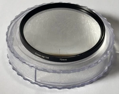 72mm Close-Up Macro +10 Lens Filter - Case / vgc - Image 1 of 3