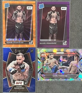 💥DANIEL RODRIGUEZ 4-LOT ROOKIE💥2022-23 PANINI DONRUSS PRIZM UFC MMA RC SP🔥 - Picture 1 of 14