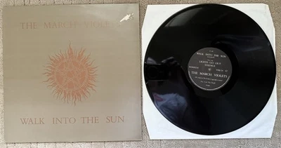 The March Violets Walk Into the Sun Vinyl LP 12" Rebirth  w/insert   Rare Goth - Image 1 of 4