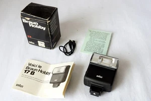 Vintage Braun Hobby 17B Kamerablitz Made in Germany Neu im Karton - Bild 1 von 14