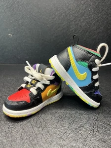 Toddler Nike Air Jordan 1 Mid Athletic Shoes 'Championships' FD1318 007 Size 5C - Picture 1 of 6