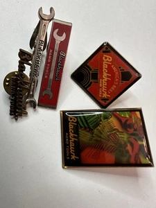 Vintage Posten 5 Blackhawk Werkzeuge Krawattennadeln Pinbacks - seltene Erinnerungsstücke Sammlerstück - Bild 1 von 6