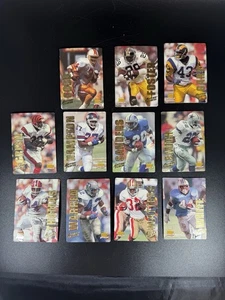 1993 ACTION PACKED NFL FOOTBALL 1000 YARD RUSHERS NEAR COMPLETE SET MISSING #RB1 - Picture 1 of 2