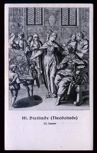 santino-holy card*S.THIADILDE - Picture 1 of 1