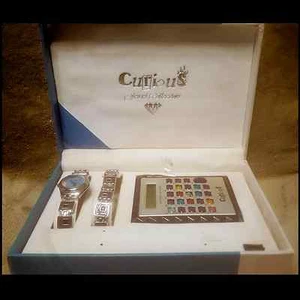 NUEVO - Colección de joyas curiosas: reloj, pulsera, calculadora, incluye batería nueva - Imagen 1 de 3