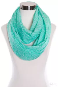 ScarvesMe Women's Fashion Flower Print Infinity Scarf - Picture 1 of 5