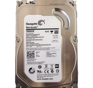 Seagate ST2000DM001 PN: 1CH164-510 FW:CC27 (W1E8) WU China 3.5" 2000gb 06/2014 - Picture 1 of 3