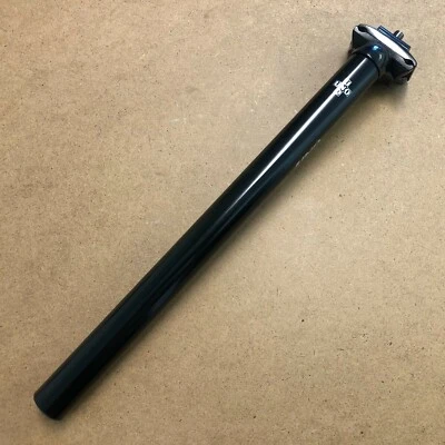 New KALLOY Bicycle Bike Alloy 2014 Seat Post 29.0-31.8mm Length 350mm Black - Image 1 of 3