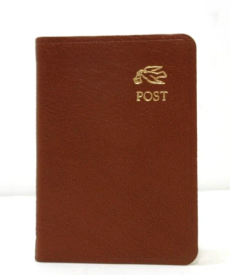 Post Miniatures Mini Notebook 3x4" Lined Pages Leather Cover 160 Pages Tan - Image 1 of 4