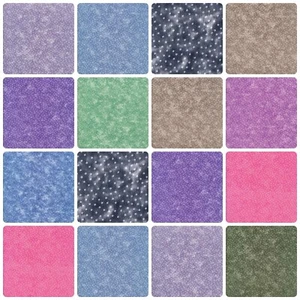 Premium Quality 100% Quilting Cotton Mottled Spots Blender PolkaDots Fabric 44" - Picture 1 of 11