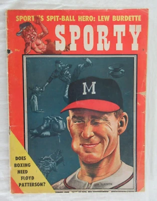 Sporty Magazine #1 Volume 1 Satire Associates Inc. 1958 - Image 1 of 4